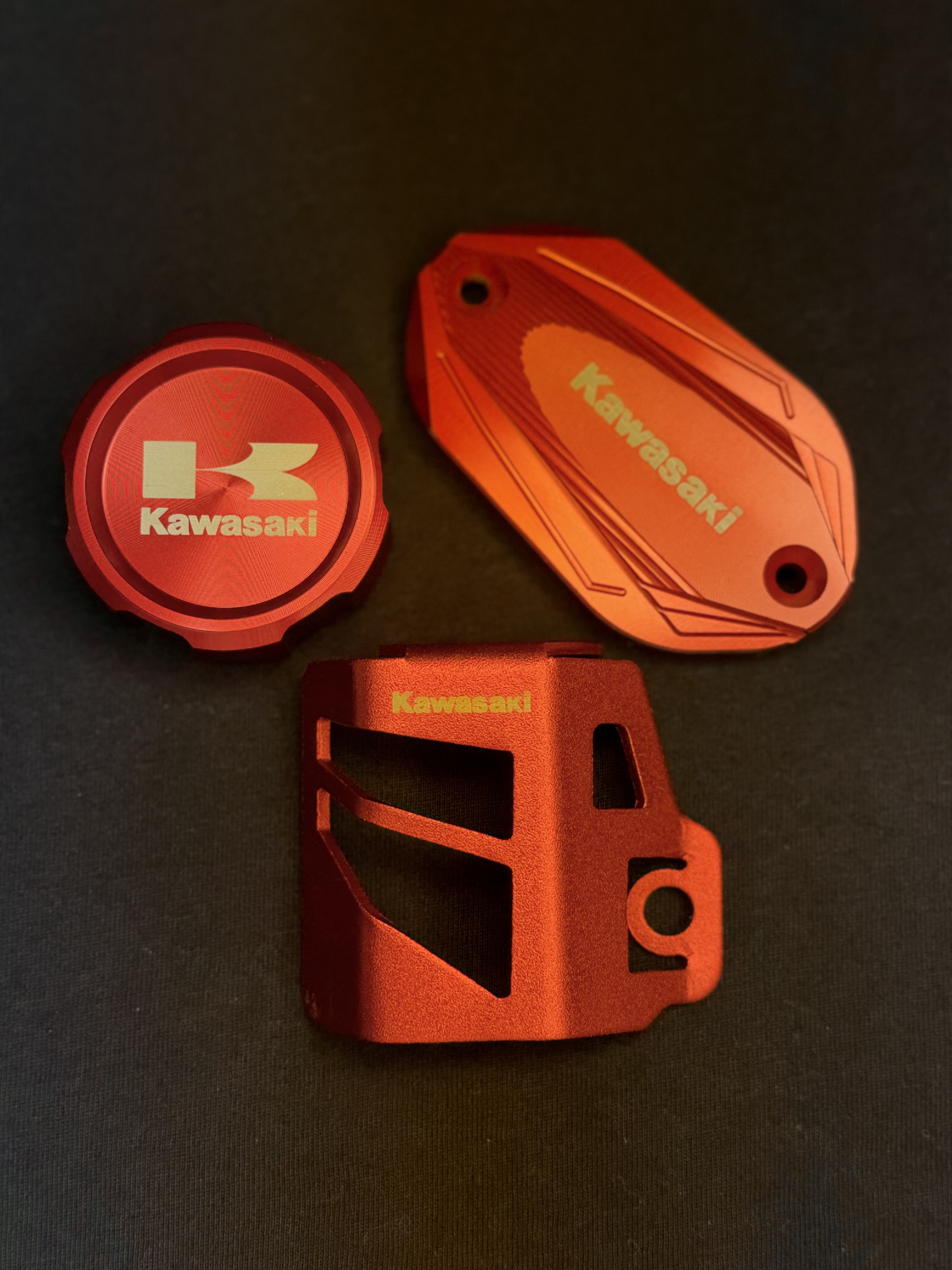 ستن cnc پمپ ترمز ninja250-z250 قرمز
